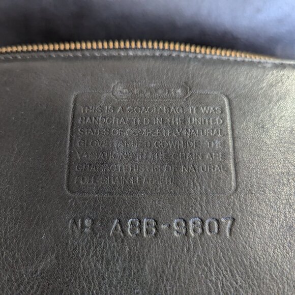 Coach 9807 Vintage Equestrian Small Flap Bag - Picture 8 of 13